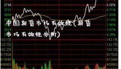 中国期货市场有效性(期货市场有效性分析)