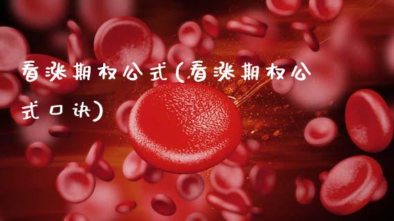 看涨期权公式(看涨期权公式口诀)_https://www.gzmhy.com_股票理财_第1张