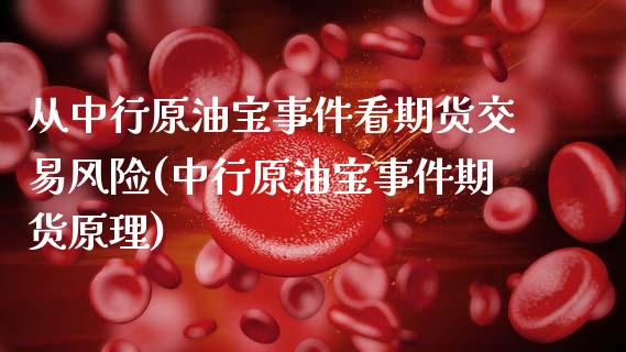 从中行原油宝事件看期货交易风险(中行原油宝事件期货原理)_https://www.gzmhy.com_保险理财_第1张