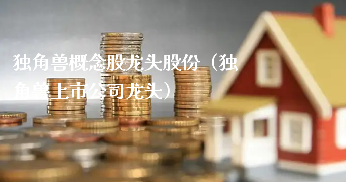 独角兽概念股龙头股份（独角兽上市公司龙头）_https://www.gzmhy.com_股票理财_第1张