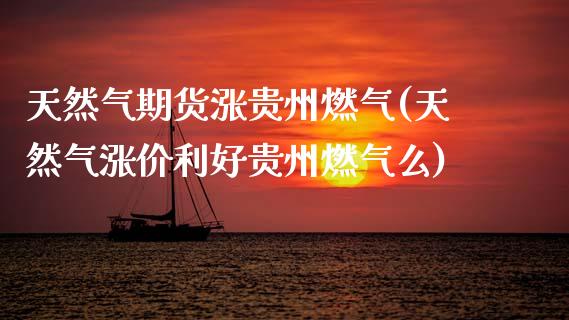 天然气期货涨贵州燃气(天然气涨价利好贵州燃气么)_https://www.gzmhy.com_基金理财_第1张