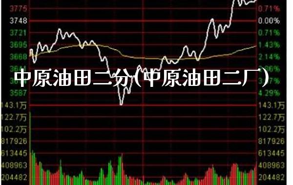 中原油田二分(中原油田二厂)_https://www.gzmhy.com_保险理财_第1张