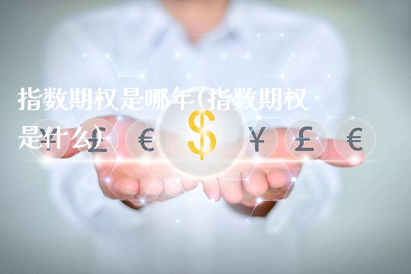 指数期权是哪年(指数期权是什么)_https://www.gzmhy.com_理财品种_第1张