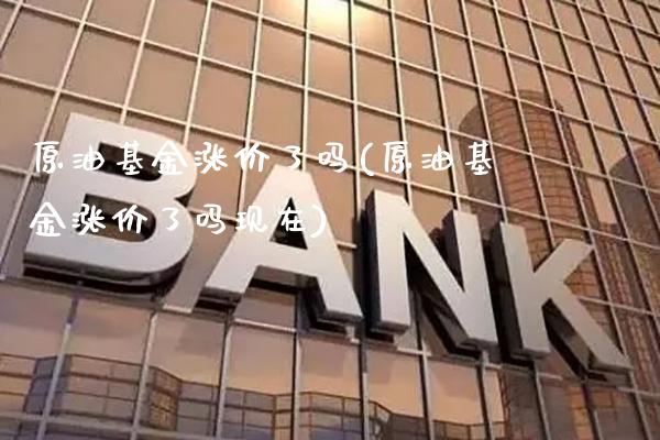 原油基金涨价了吗(原油基金涨价了吗现在)_股票理财_第1张_格子财经网 原油基金涨价了吗(原油基金涨价了吗现在)_https://www.gzmhy.com_股票理财_第1张