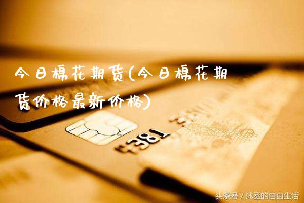 今日棉花期货(今日棉花期货价格最新价格)_https://www.gzmhy.com_交易百科_第1张