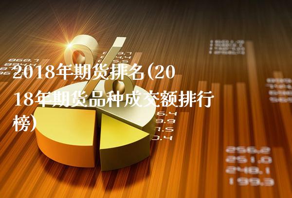 2018年期货排名(2018年期货品种成交额排行榜)_https://www.gzmhy.com_期货理财_第1张