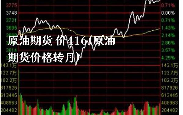 原油期货 价416(原油期货价格转月)_https://www.gzmhy.com_基金理财_第1张