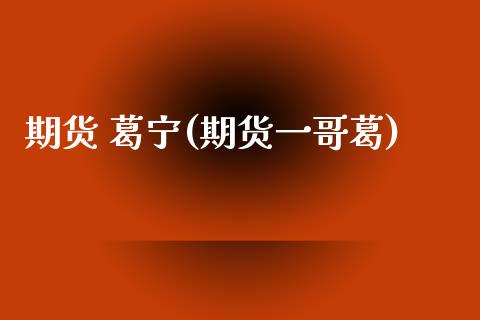 期货 葛宁(期货一哥葛)_期货理财_第1张_格子财经网 期货 葛宁(期货一哥葛)_https://www.gzmhy.com_期货理财_第1张