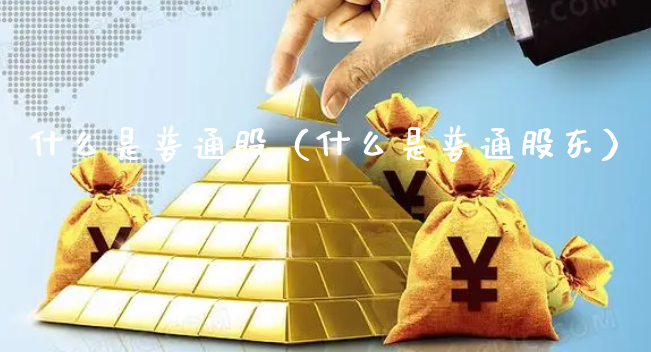 什么是普通股（什么是普通股东）_https://www.gzmhy.com_股票理财_第1张