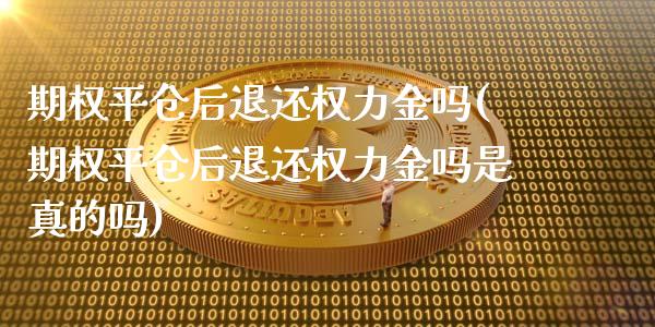 期权平仓后退还权力金吗(期权平仓后退还权力金吗是真的吗)_期货理财_第1张_格子财经网 期权平仓后退还权力金吗(期权平仓后退还权力金吗是真的吗)_https://www.gzmhy.com_期货理财_第1张