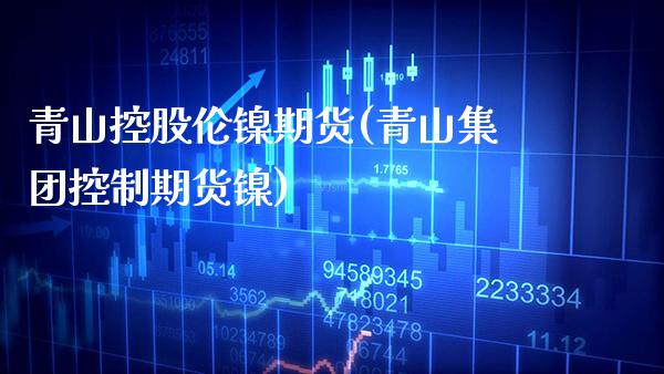 青山控股伦镍期货(青山集团控制期货镍)_https://www.gzmhy.com_保险理财_第1张