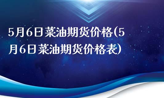 5月6日菜油期货价格(5月6日菜油期货价格表)_理财产品_第1张_格子财经网 5月6日菜油期货价格(5月6日菜油期货价格表)_https://www.gzmhy.com_理财产品_第1张