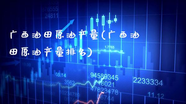 广西油田原油产量(广西油田原油产量排名)_理财产品_第1张_格子财经网 广西油田原油产量(广西油田原油产量排名)_https://www.gzmhy.com_理财产品_第1张