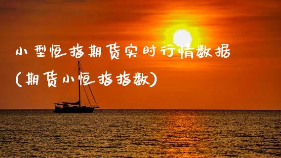 小型恒指期货实时行情数据(期货小恒指指数)_https://www.gzmhy.com_保险理财_第1张