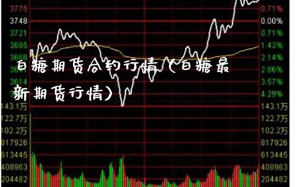 白糖期货合约行情（白糖最新期货行情）_https://www.gzmhy.com_期货理财_第1张