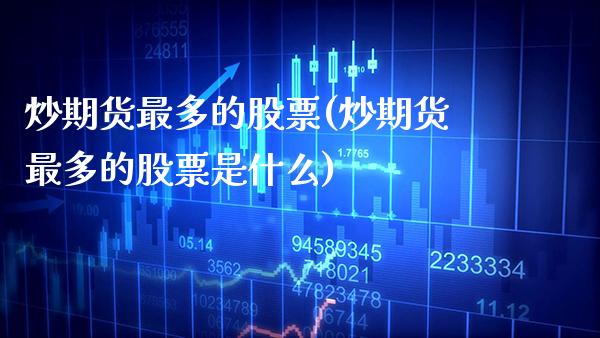炒期货最多的股票(炒期货最多的股票是什么)_股票理财_第1张_格子财经网 炒期货最多的股票(炒期货最多的股票是什么)_https://www.gzmhy.com_股票理财_第1张