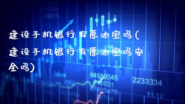 建设手机银行有原油宝吗(建设手机银行有原油宝吗安全吗)_https://www.gzmhy.com_股票理财_第1张