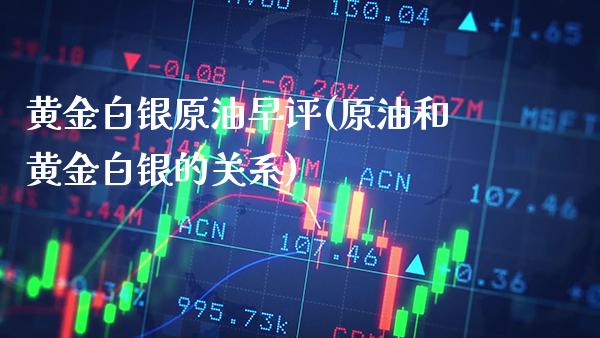 黄金白银原油早评(原油和黄金白银的关系)_理财产品_第1张_格子财经网 黄金白银原油早评(原油和黄金白银的关系)_https://www.gzmhy.com_理财产品_第1张