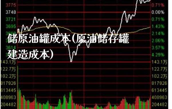 储原油罐成本(原油储存罐建造成本)_https://www.gzmhy.com_保险理财_第1张