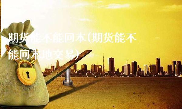 期货能不能回本(期货能不能回本地交易)_https://www.gzmhy.com_保险理财_第1张