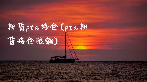 期货pta持仓(pta期货持仓限额)_https://www.gzmhy.com_财经资讯_第1张