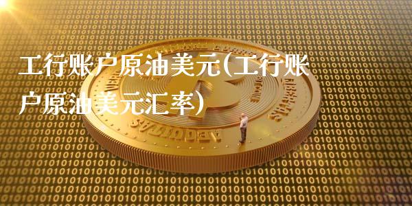 工行账户原油美元(工行账户原油美元汇率)_https://www.gzmhy.com_保险理财_第1张
