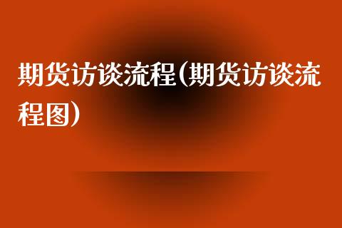 期货访谈流程(期货访谈流程图)_保险理财_第1张_格子财经网 期货访谈流程(期货访谈流程图)_https://www.gzmhy.com_保险理财_第1张
