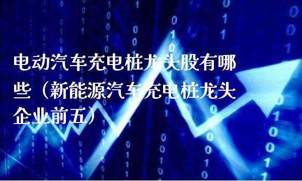 电动汽车充电桩龙头股有哪些（新能源汽车充电桩龙头企业前五）_https://www.gzmhy.com_保险理财_第1张