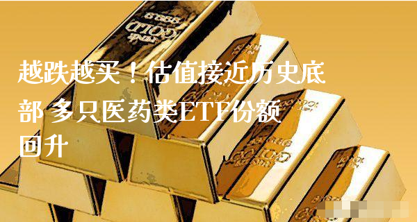 越跌越买！估值接近历史底部 多只医药类ETF份额回升_https://www.gzmhy.com_财经资讯_第1张