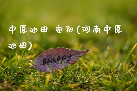 中原油田 安阳(河南中原油田)_交易百科_第1张_格子财经网 中原油田 安阳(河南中原油田)_https://www.gzmhy.com_交易百科_第1张
