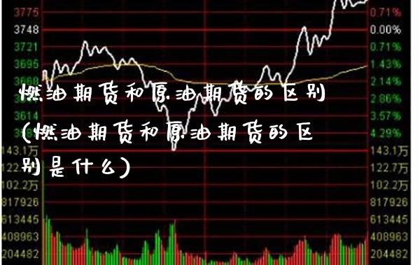 燃油期货和原油期货的区别(燃油期货和原油期货的区别是什么)_https://www.gzmhy.com_保险理财_第1张