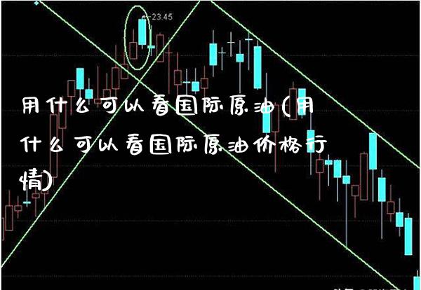 用什么可以看国际原油(用什么可以看国际原油价格行情)_https://www.gzmhy.com_保险理财_第1张
