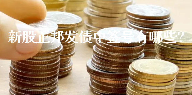 新股正邦发债中签号有哪些?_https://www.gzmhy.com_股票理财_第1张