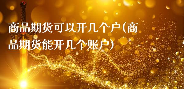 商品期货可以开几个户(商品期货能开几个账户)_https://www.gzmhy.com_理财品种_第1张