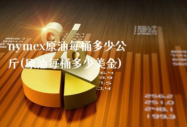 nymex原油每桶多少公斤(原油每桶多少美金)_https://www.gzmhy.com_期货理财_第1张