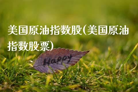 美国原油指数股(美国原油指数股票)_理财产品_第1张_格子财经网 美国原油指数股(美国原油指数股票)_https://www.gzmhy.com_理财产品_第1张