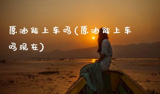 原油能上车吗(原油能上车吗现在)_https://www.gzmhy.com_期货理财_第1张
