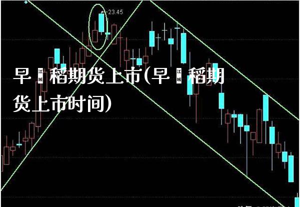 早籼稻期货上市(早籼稻期货上市时间)_财经资讯_第1张_格子财经网 早籼稻期货上市(早籼稻期货上市时间)_https://www.gzmhy.com_财经资讯_第1张