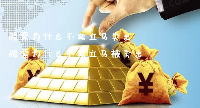 股票为什么不能立马卖出 股票为什么不能立马被卖出_https://www.gzmhy.com_股票理财_第1张