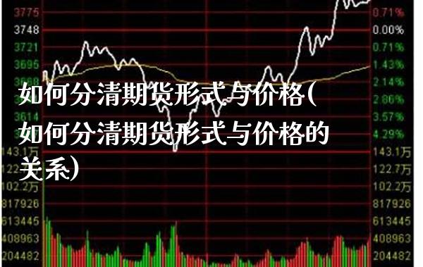 如何分清期货形式与价格(如何分清期货形式与价格的关系)_https://www.gzmhy.com_期货理财_第1张